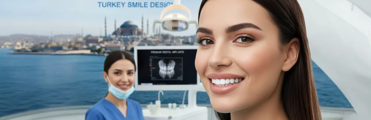 Türkiye'de implant tedavisi sürecini gösteren görsel